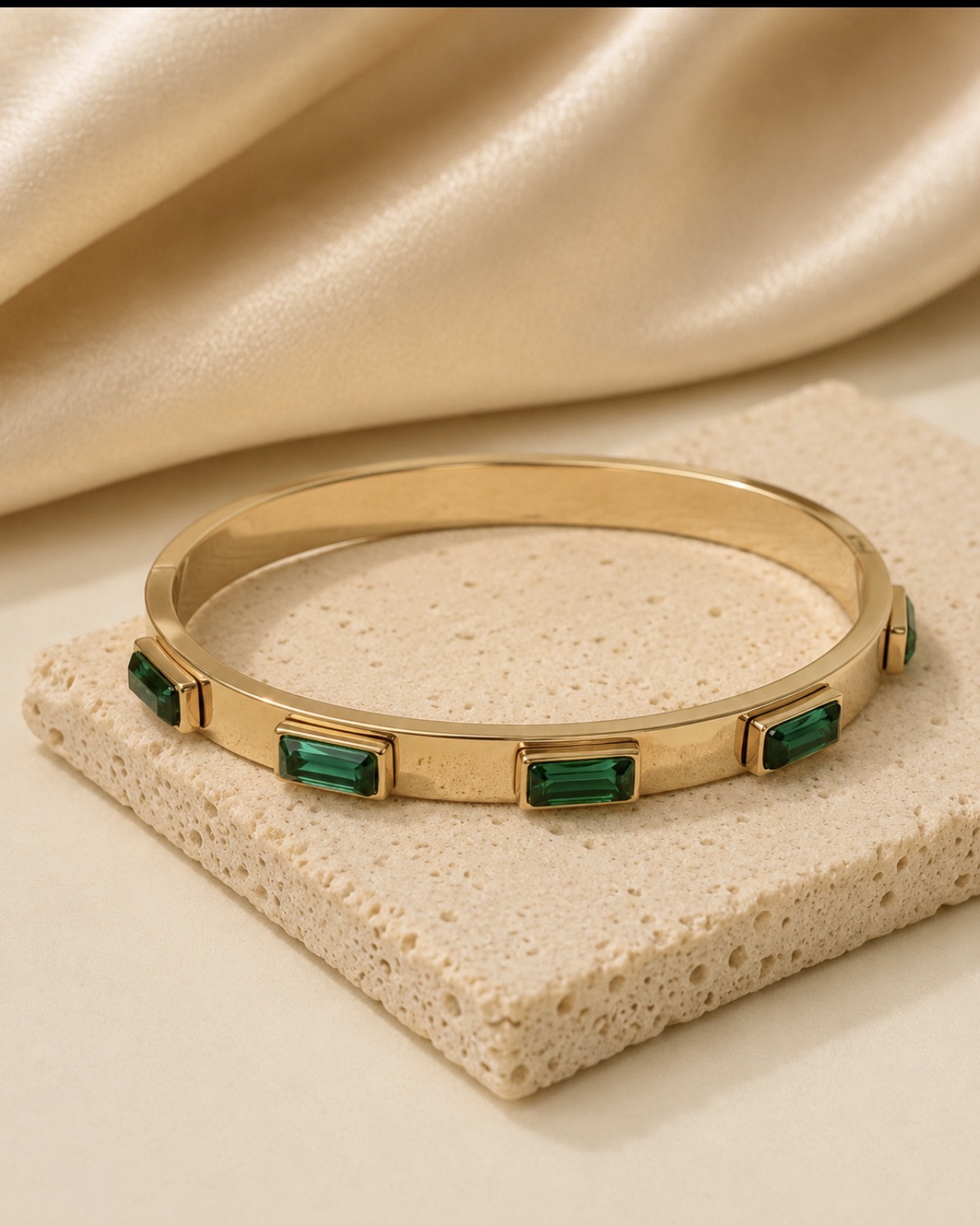 Brazalete Esmeralda Éclat